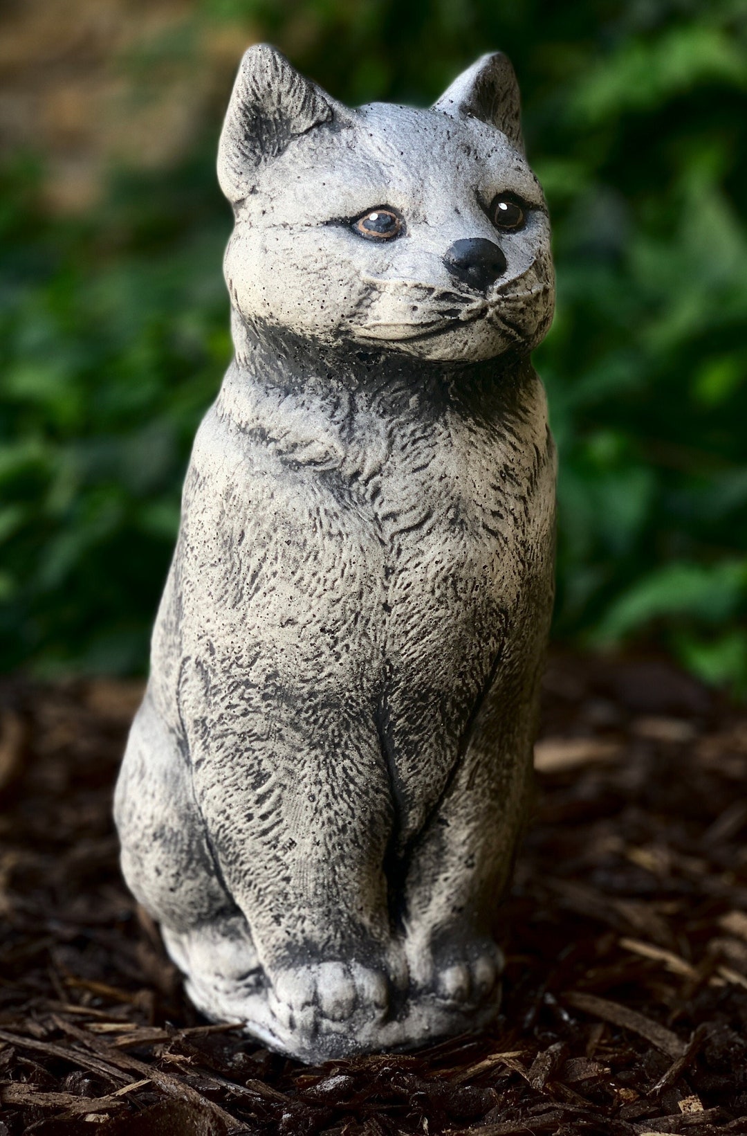 Real Life Cat Garden Ornaments Outdoor Large Garden Cat Statue Unique