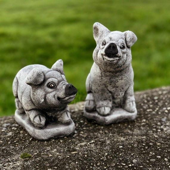Collection de tous les jours Décoration intérieure Jardin Figurines  d'animaux miniatures Décoration de bureau Mignon Cochon Figure Jouets  Cadeau pour enfants