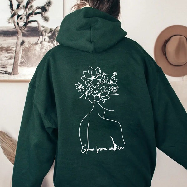 Fresh Flower Hoodie for Girls