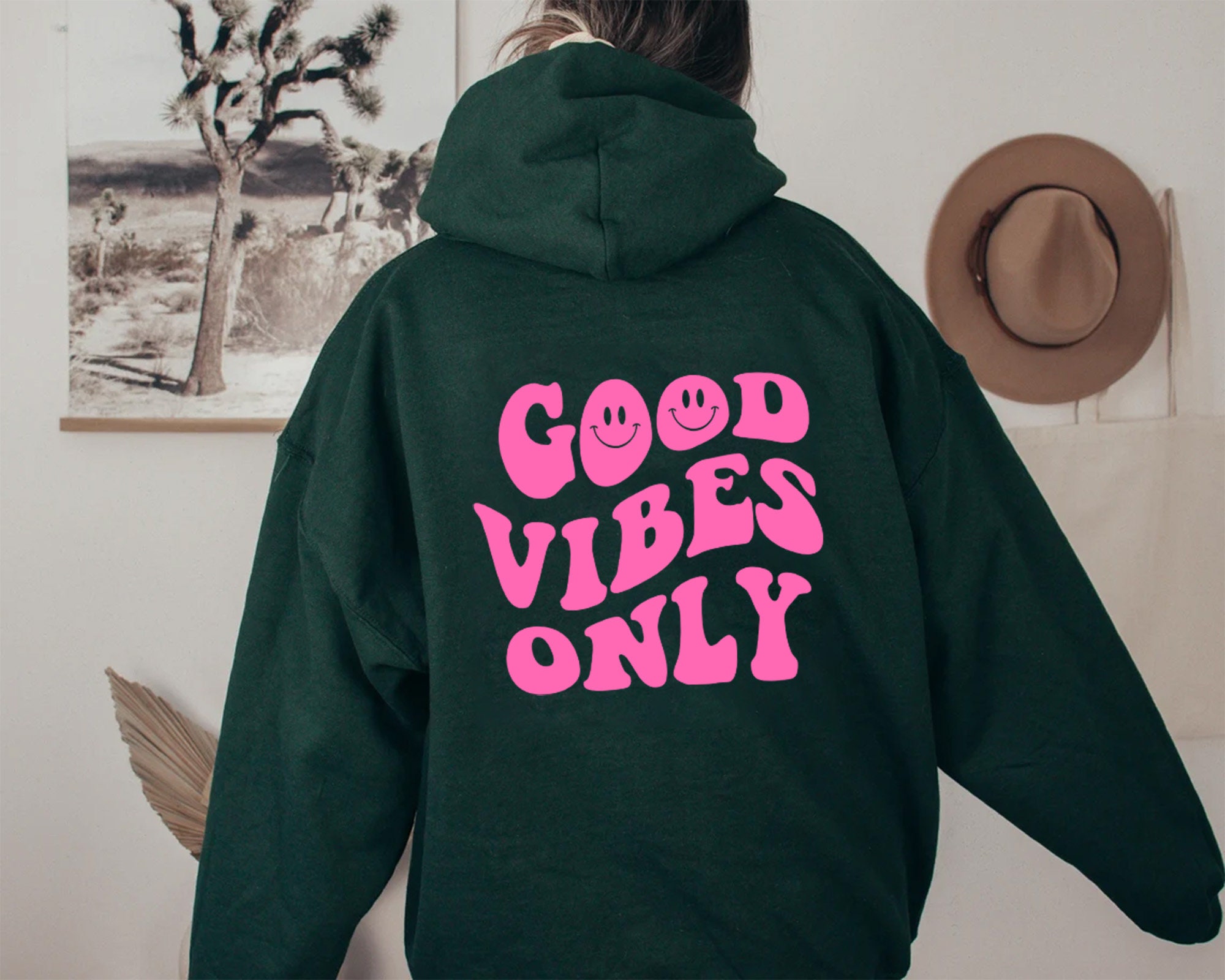 Good Vibes Hoodie - Etsy