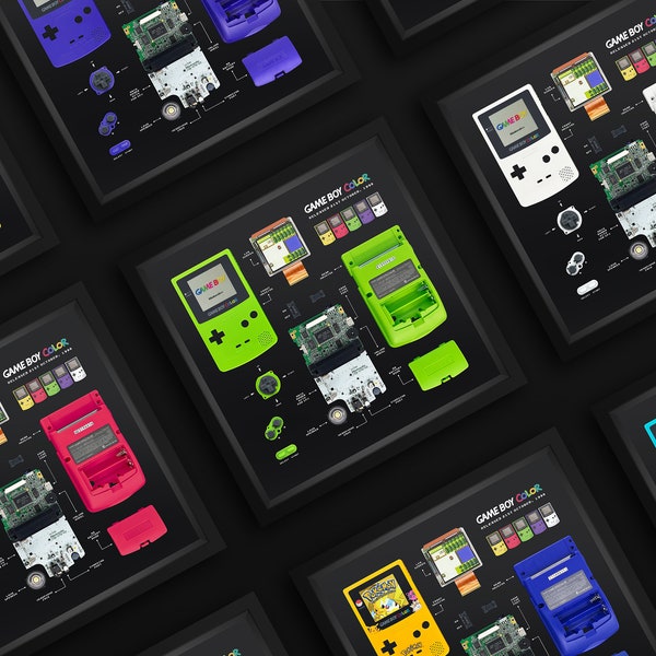 Minimalist Gameboy Art - Etsy