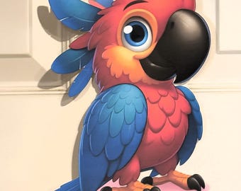 Parrot cruise ship door magnets