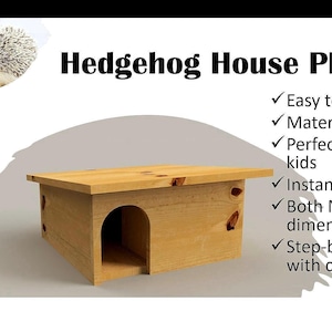 Houtbewerkingsplannen voor een egelhuis | DIY gezellig onderkomen voor egels | Eenvoudige stapsgewijze instructies en tips