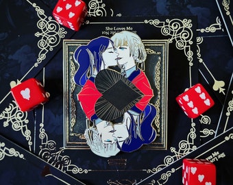 Kirari Momobami and Sayka Anime WLW Pin (LE30)
