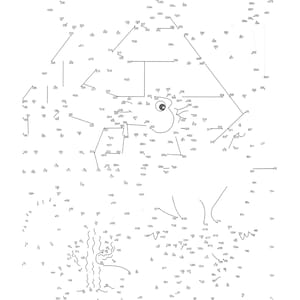 Dot to Dot Printables, Printables, Digital Downloads, Dot to Dot Games, Kids printables, Learning worksheets, Education Worksheets image 5