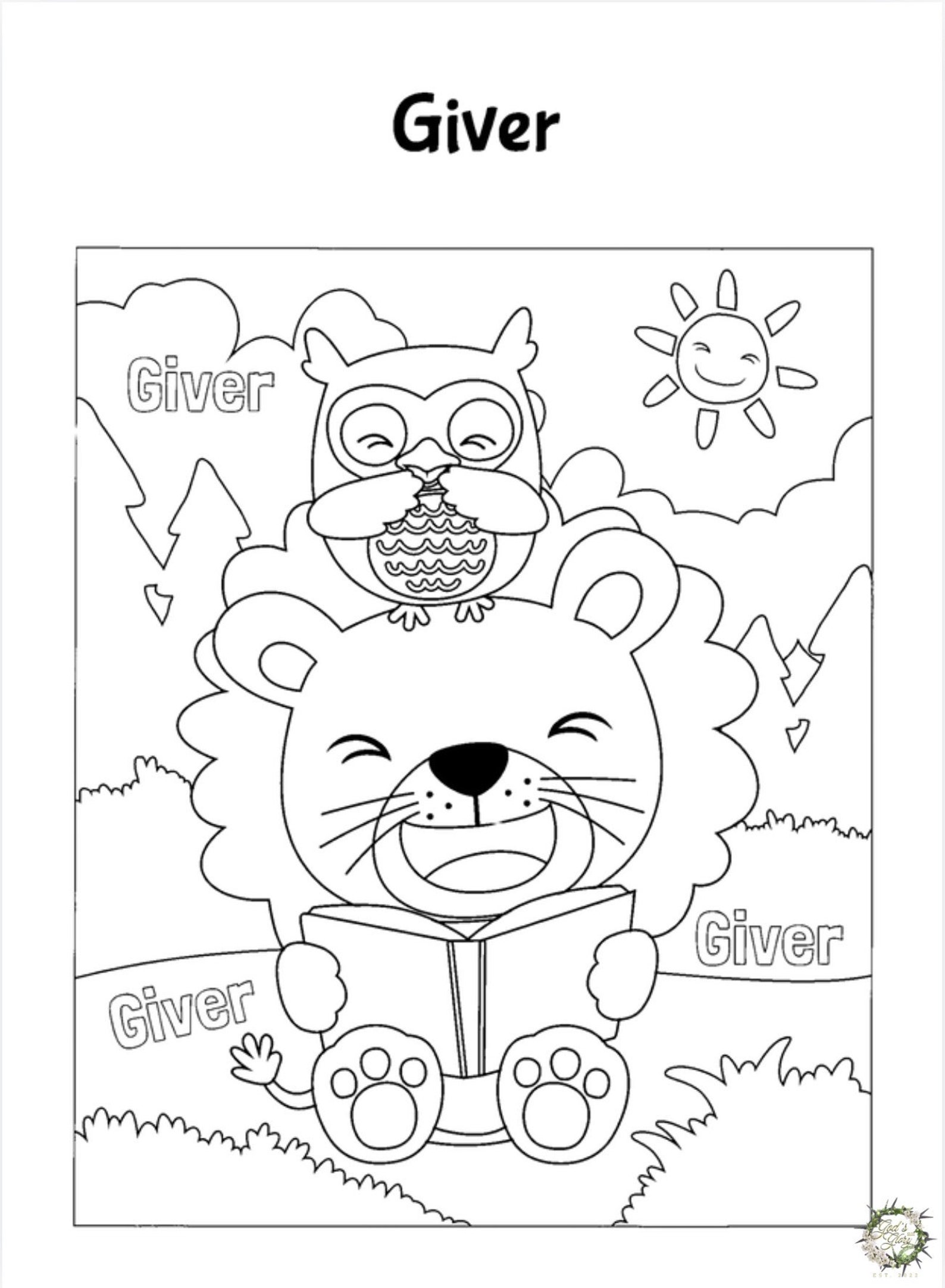 Christian Coloring Pages for Kids, Coloring Pages, Printable Coloring ...