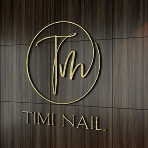 Cartello personalizzato per hall, decorazione da parete per ufficio in metallo spazzolato, cartello per interni con logo tagliato al laser, regalo con logo aziendale moderno, decorazione per l'ingresso dell'ufficio