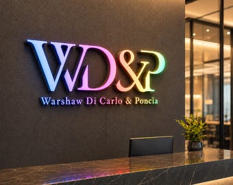 Custom RGB Pixel LED 3D Channel Letters, Indoor Outdoor Storefront Business Logo Sign