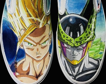 custom vans dragon ball z