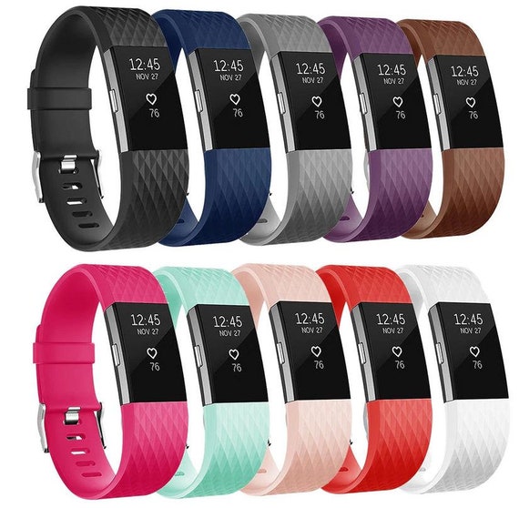 Fitbit Charge 3/4 High Silicone Armand Sport Fitness - Etsy