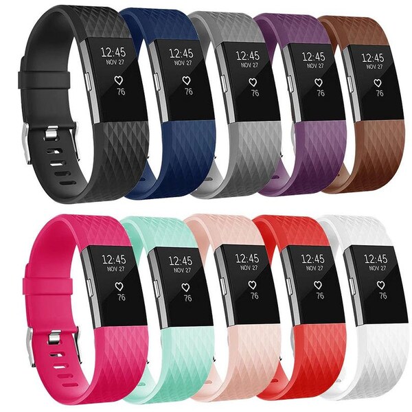 Fitbit loads 3/4 Высокачественный Силикон Armand Sport Fitness Soft - S/Meter & L - много цветов
