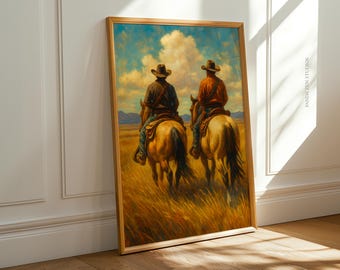 Vintage Cowboy Skizze Print, Western Wandkunst, rustikale Land Dekor, Cowboy Illustration, druckbare Wandkunst, Bauernhaus digitaler Download Kunst