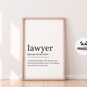 Funny Lawyer Definition Print, Dictionary Quote Office Decor ...