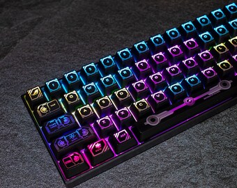 OEM Eye of the Prodigal Translucent Legend Keycaps (104 keycap set)