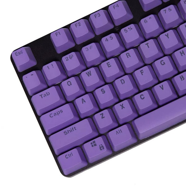 Stryker PBT Mixable Keycaps 104 key set [Purple]