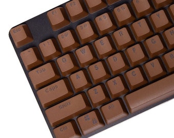 Stryker PBT Mixable Keycaps 104 key set [Coffee]