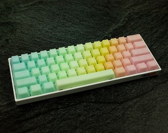 POM Jelly Mochi Keycaps Blank (109 keycap set) | With 1.75u Shift