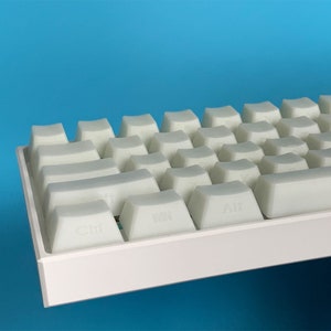 POM Jelly White Keycaps (108 keycap set) | With Side Legends