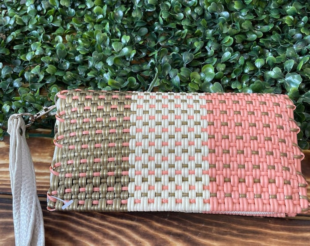 Recycled Plastic Wallets// Boho Wallets// Handwoven Wallets// Etsy