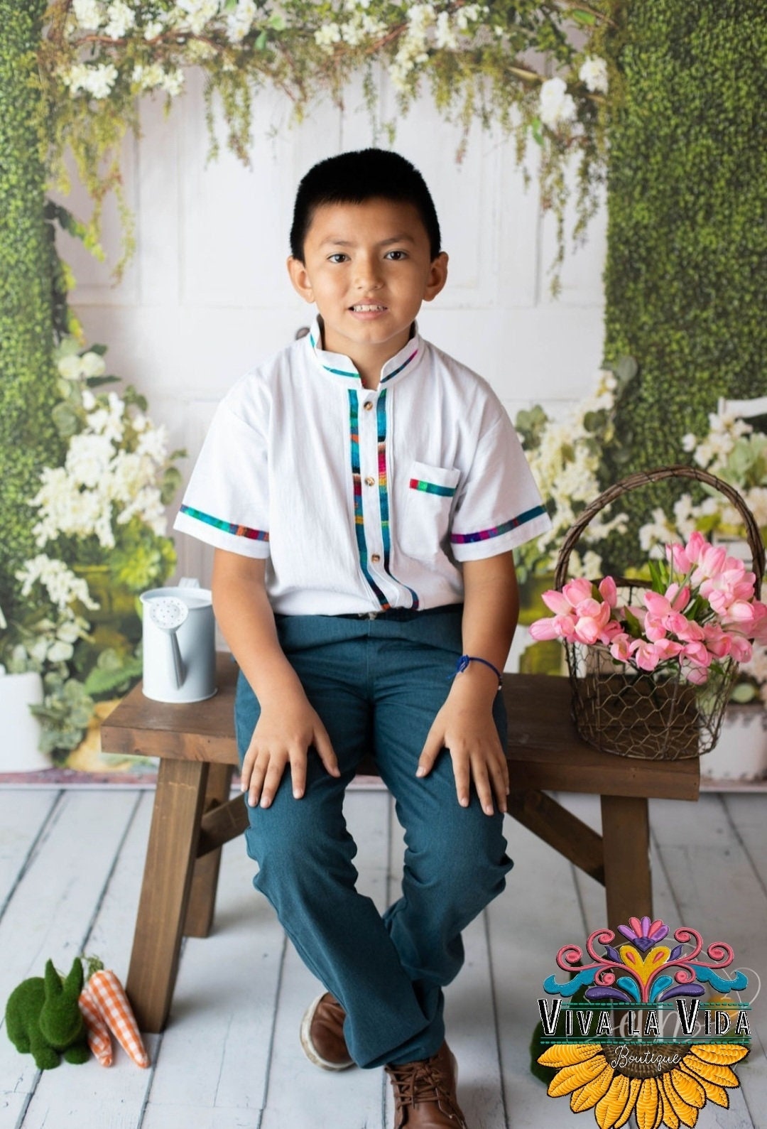 Guayaberas De Etsy Niños 