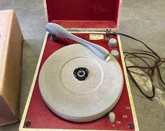 WEBCOR Pixie Fonograf - Phonograph-Portable Record Player