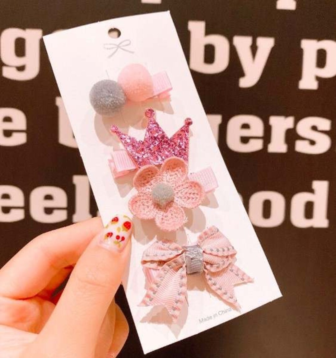 Baby Hair Clips Baby Barrettes Mini Hair Clips Star Hair Clips Infant