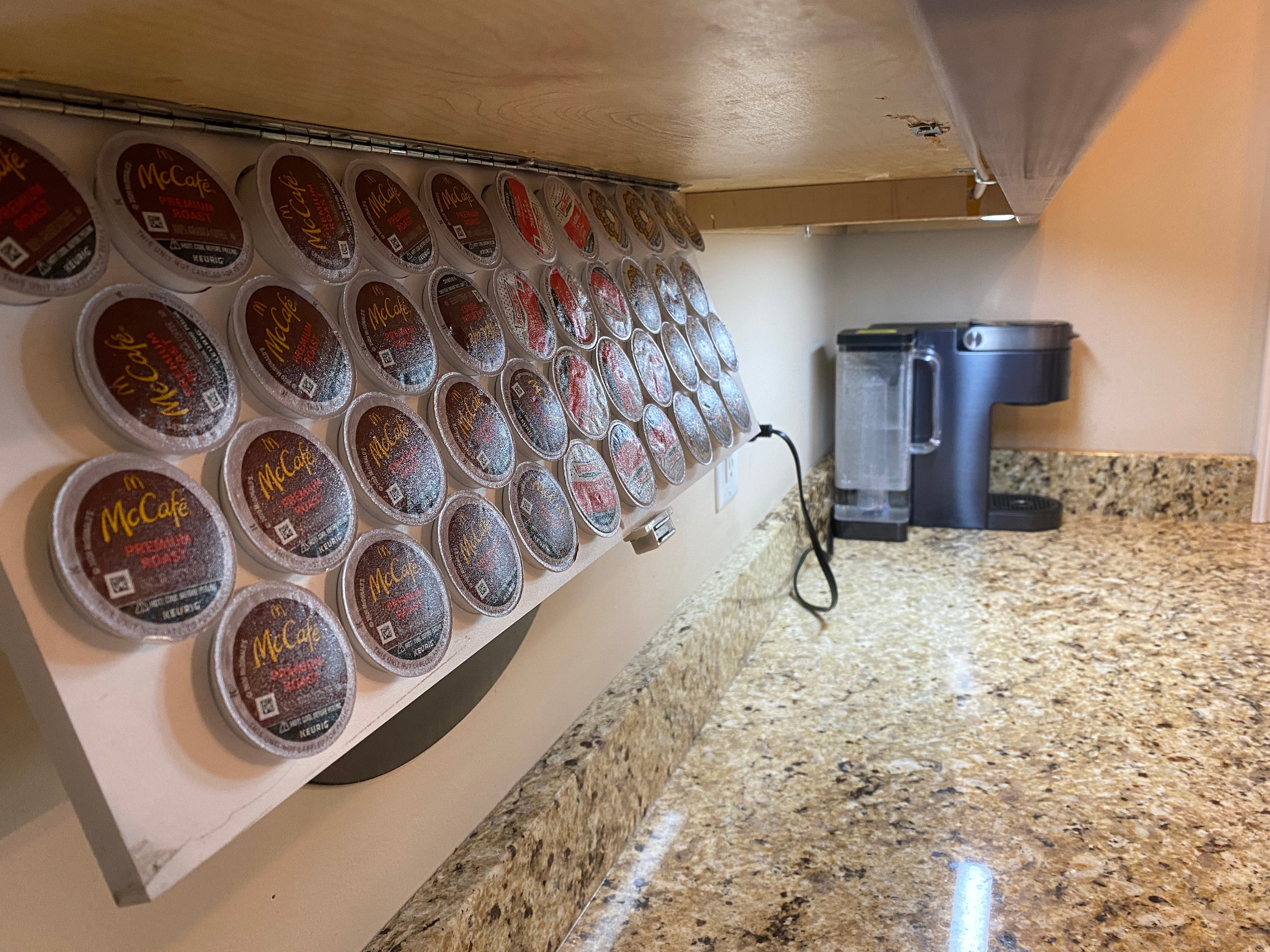 Under Keurig K Cup Coffee Pod Holder Storage Etsy