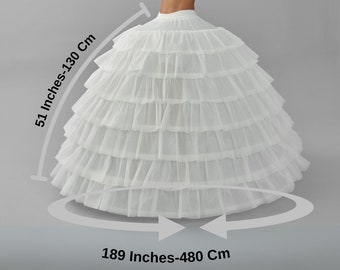 Women's Hoop Petticoat, Wedding Dress Underskirt,  Ball Gown Crinoline