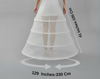 Enagua de tul, enagua para vestido de novia, enagua blanca