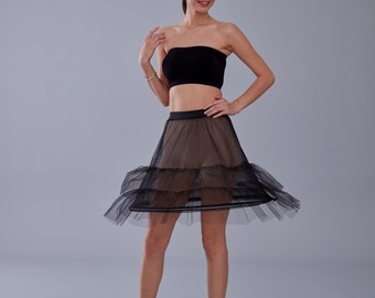 Enaguas negras para vestido de novia
