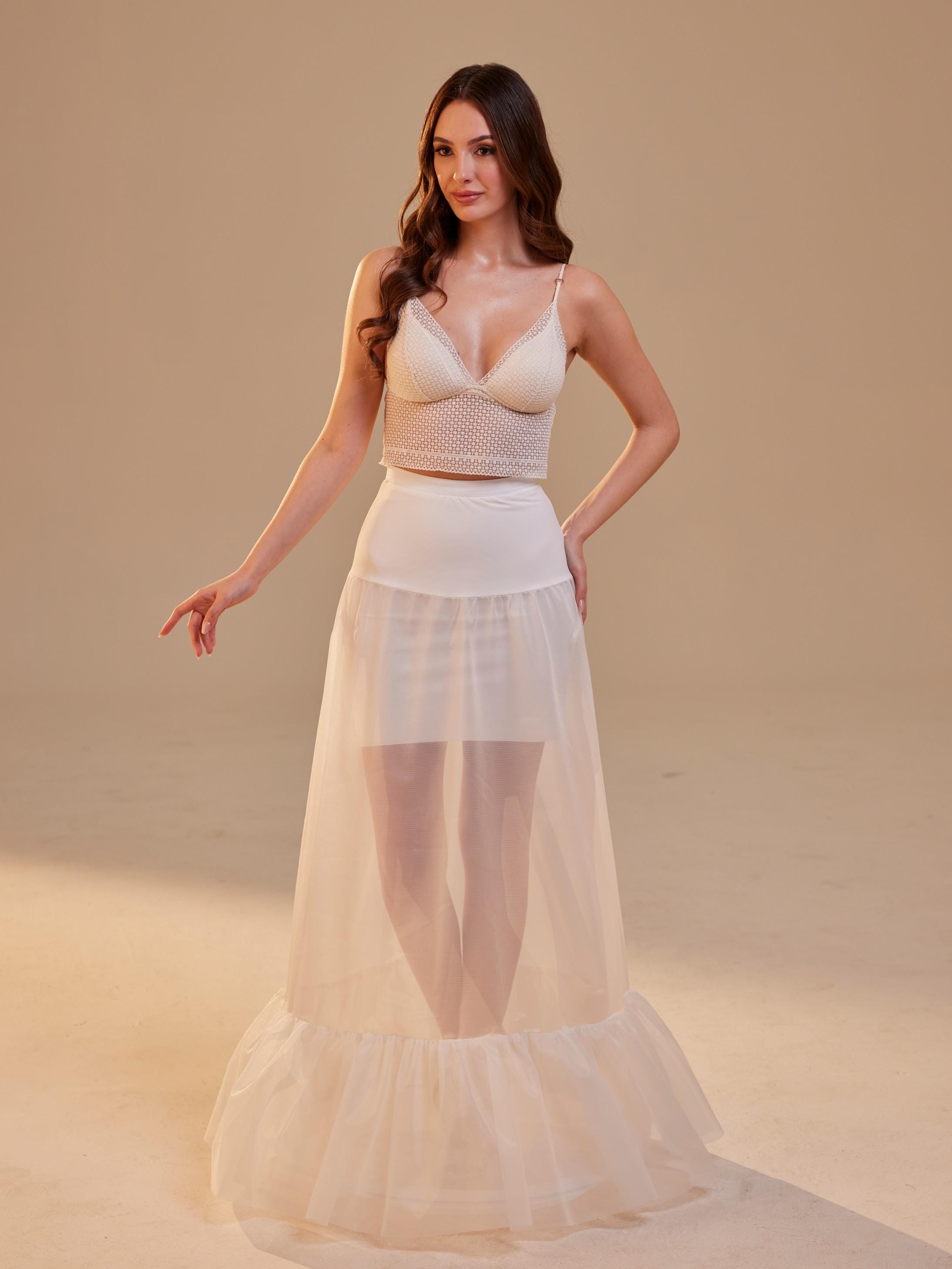 crinoline for mermaid wedding dress Elegant Pearls Wedding Dress Sweetheart Mermaid Custom Made Strapless  BridalGown