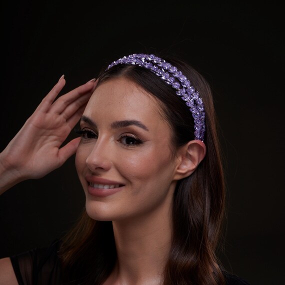 Set 3 Fasce Per Capelli Con Perle Finte - Cerchietti Eleganti Per Sposa, Feste, Carnevale, Donna, Colore Argento