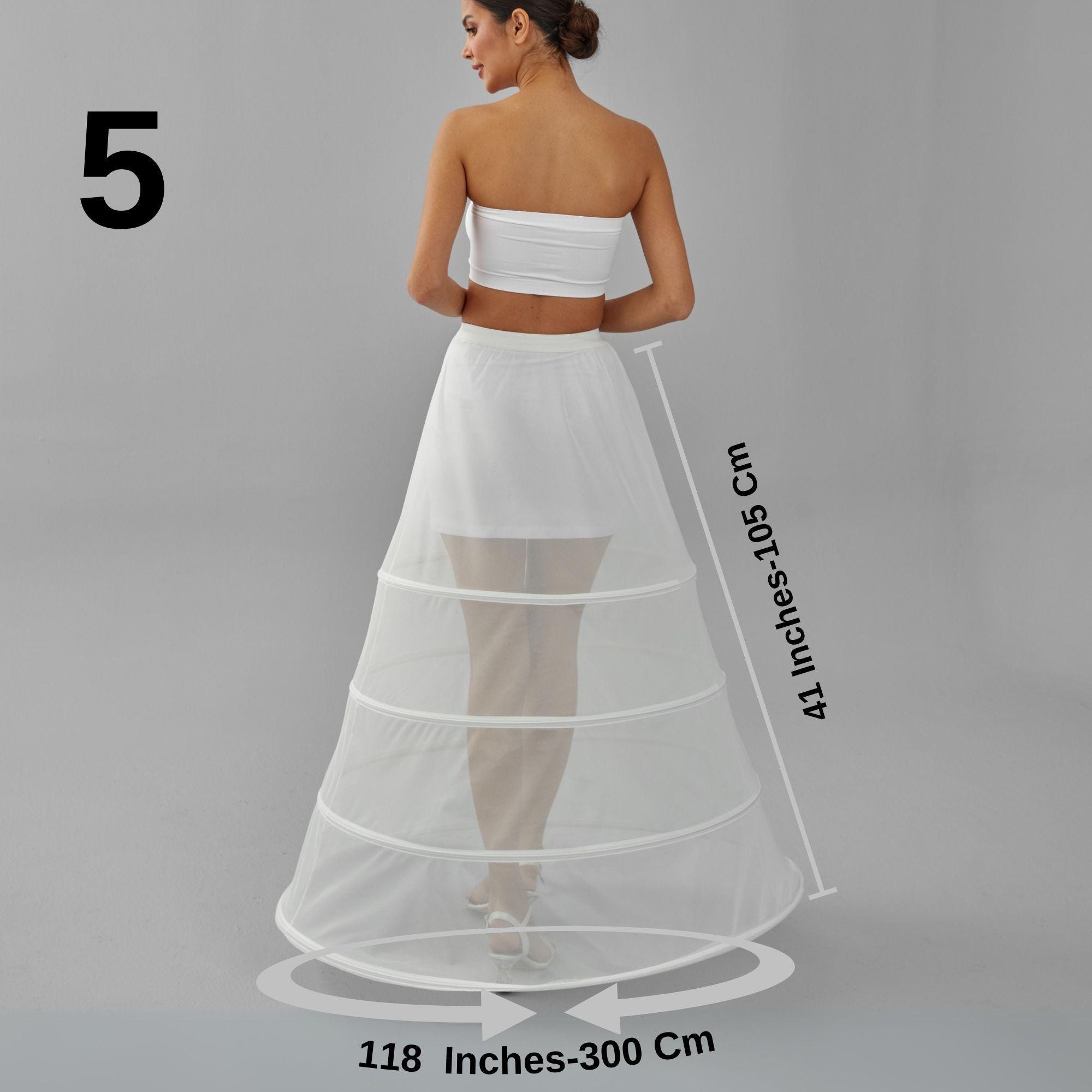 Jupe Courte à 3 Strates Avec Traîne En Crêpe Et Tulle - Taille S-M-L-XL, Noire, Neuve Avec étiquette