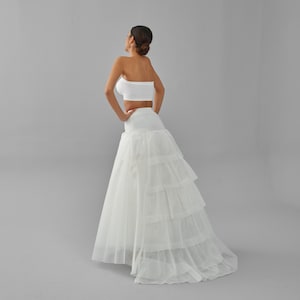 a line dress with petticoat Tulle Only A-line Dress Petticoat P1018 Size 10