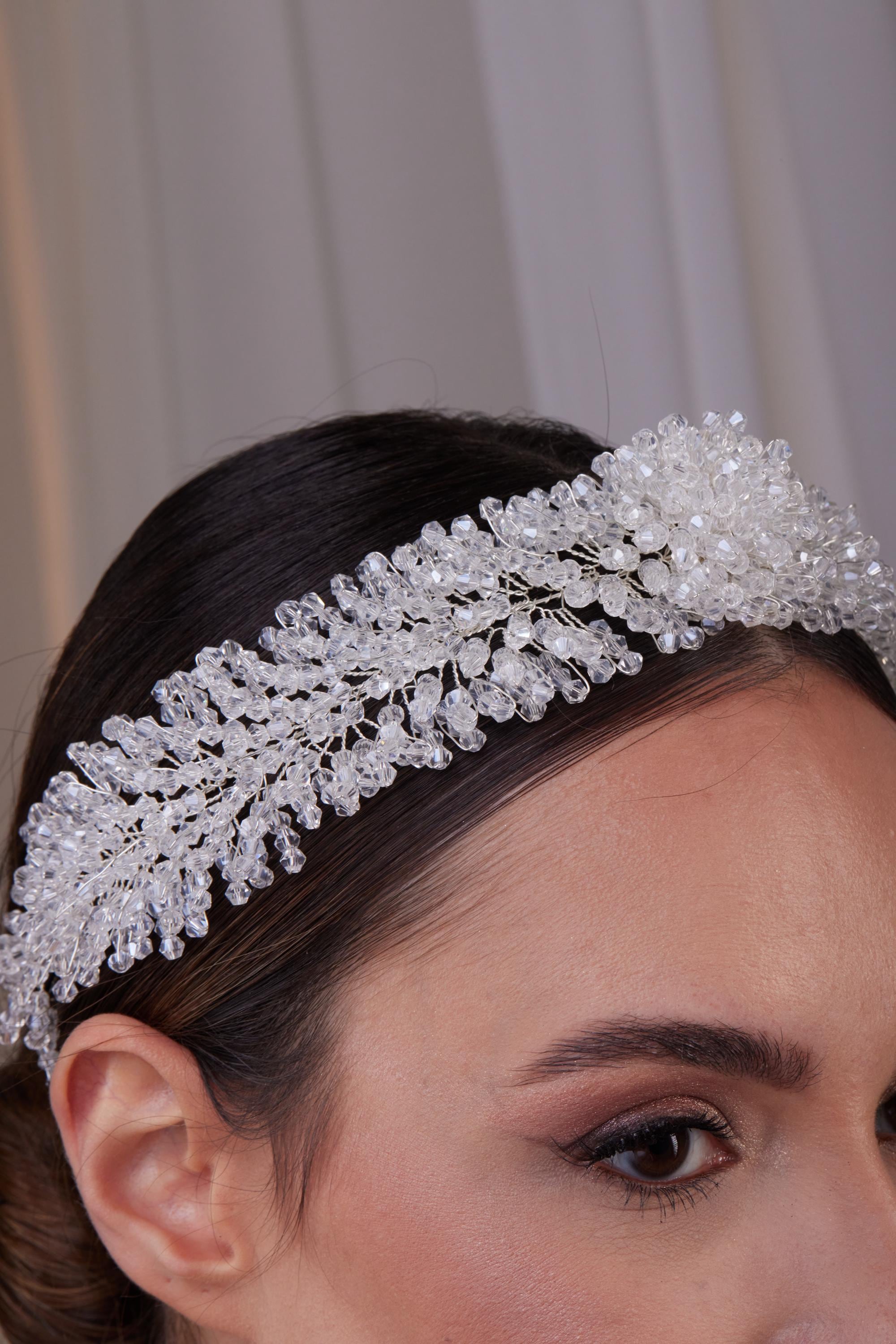 Kercisbeauty Set Di 3 Forcine Per Capelli Con Perline Nere Per Donne E Ragazze Accessori Per Capelli Da Sposa Gioielli Gotici Per Halloween