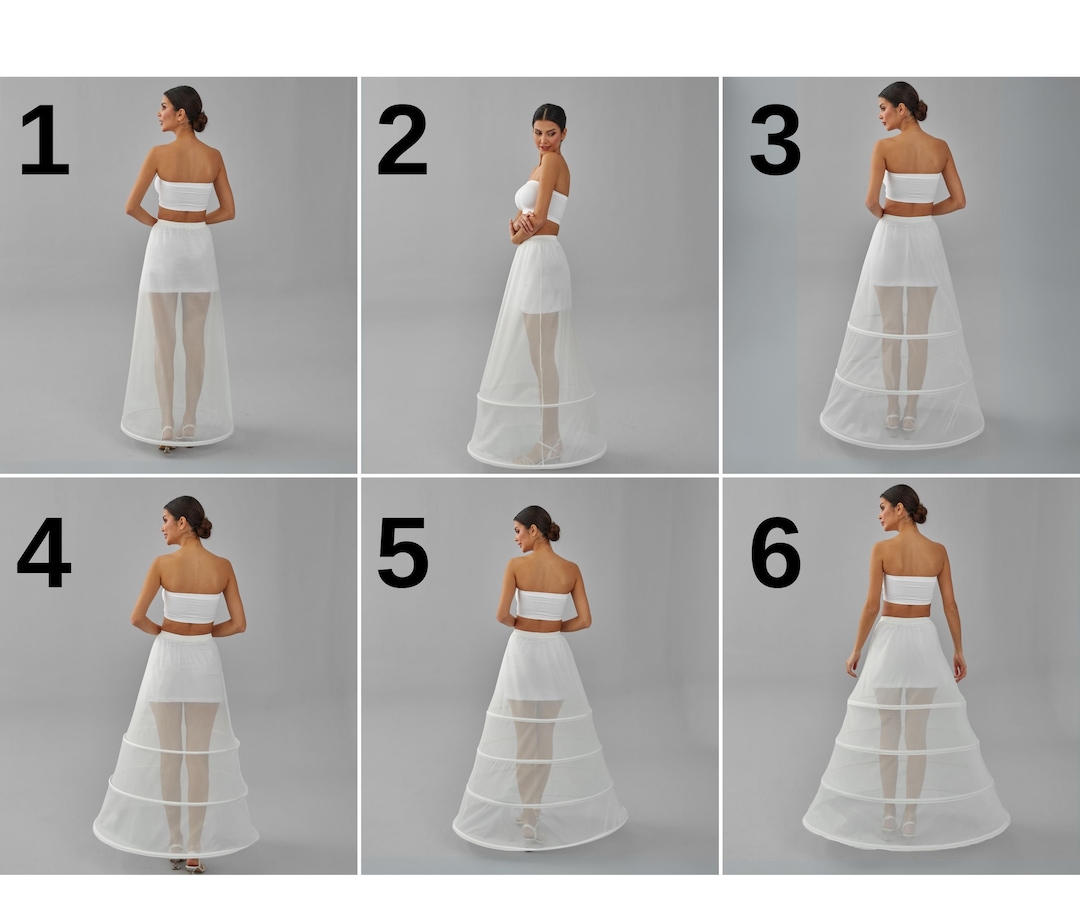 Petticoat, Wedding Dress Underskirt, Enhance Your Dress Silhouette ...