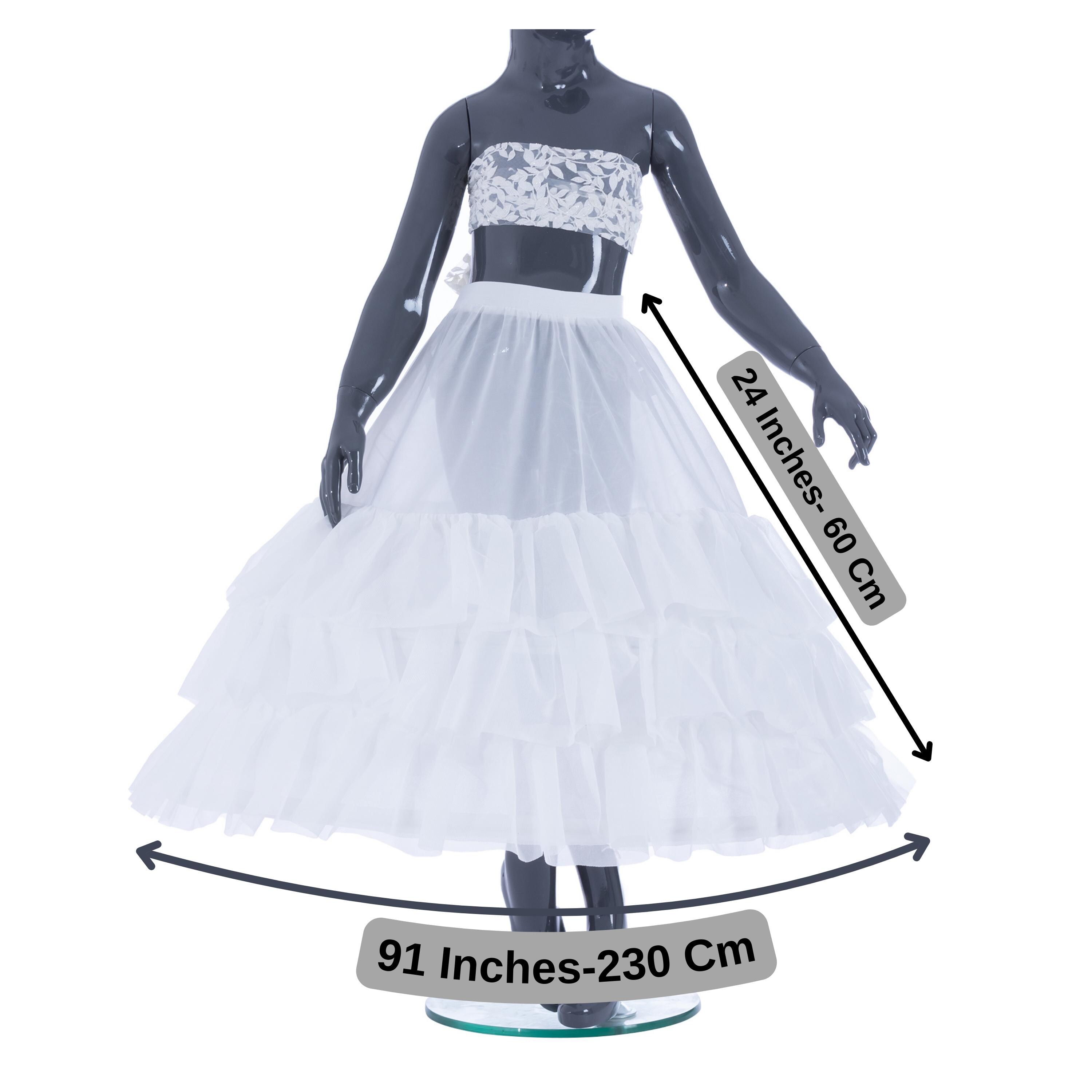 flower girl hoop skirt