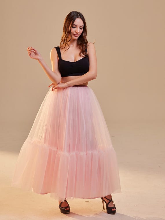 【Acka.】tulle long skirt Amazon.com: SkirtsFirst Women's Maxi Skirts Long Tutu Tulle
