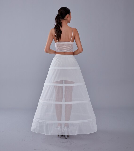 wedding dress petticoat Short for Retro Short and Formal P1015 Size 4 princess gowns White Petticoat for Wedding Gown
