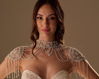 Collier d'épaule - Bijoux de corps d'épaule