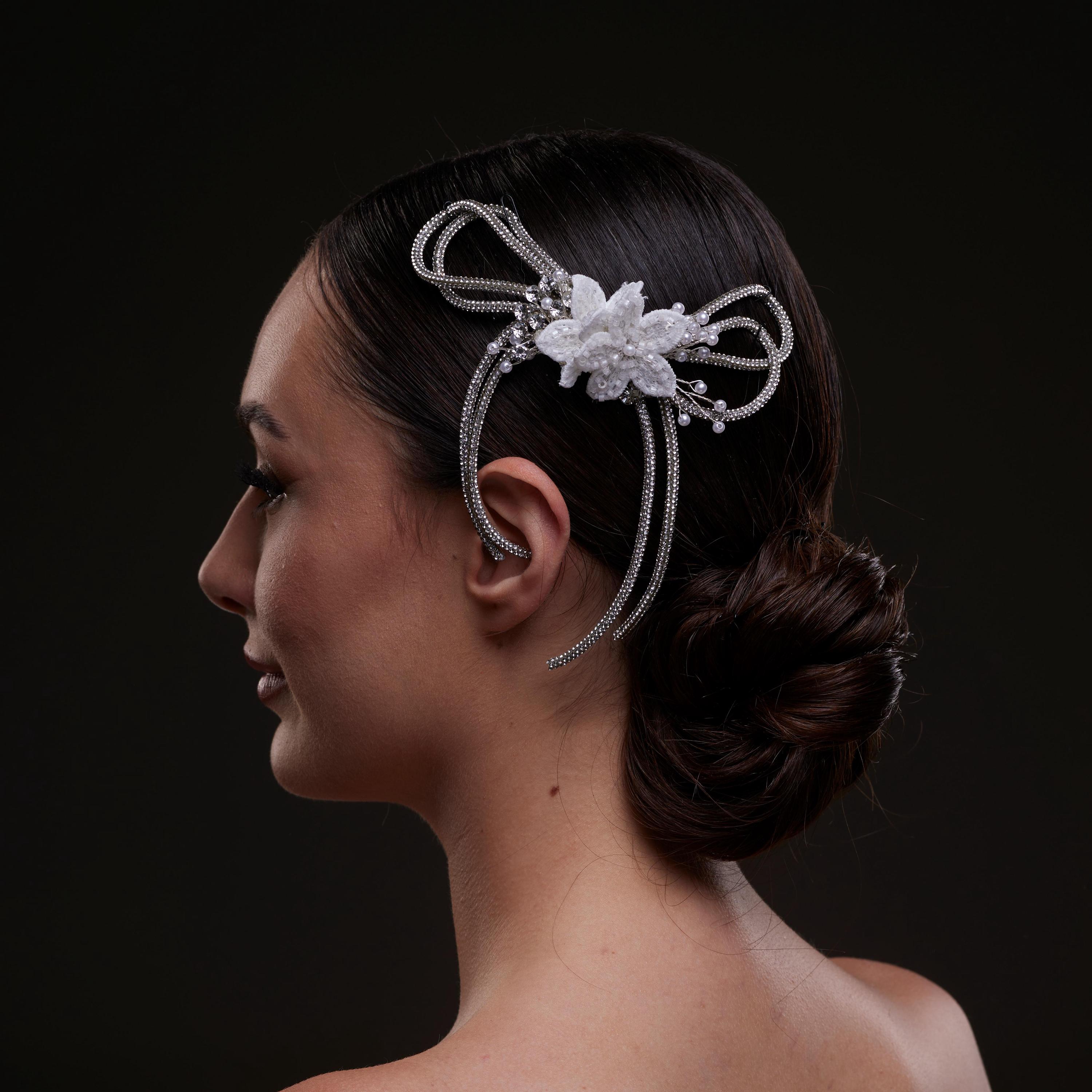 Acquista 16 pezzi/set fermagli per capelli da sposa a forma di U forcine per capelli simulati accessori per barrette di perle strumenti per lo styling dei capelli da sposa in Italia a