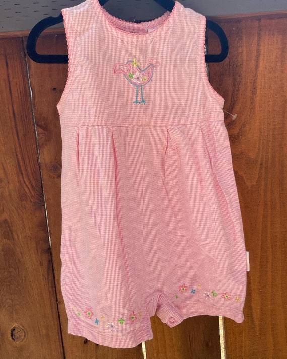 Vintage healthtex embroidered romper! 24 months