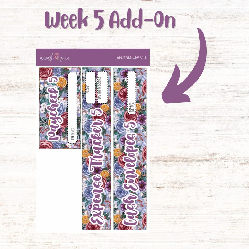 January Ultimate TBM Monthly Budget Kit TBM Budget Kit Etsy