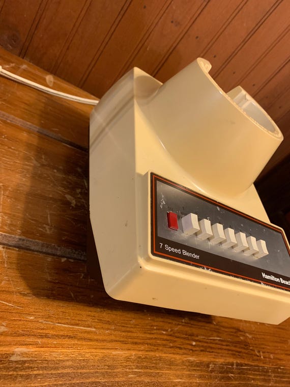 Vintage Hamilton Beach Scovill 7-speed Blender – Retro 1970s