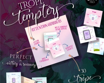 30 Trope Tempters for Contemporary and Historical Romance Authors - Ditch the DIY & Spark Reader Obsession! - (BT01)