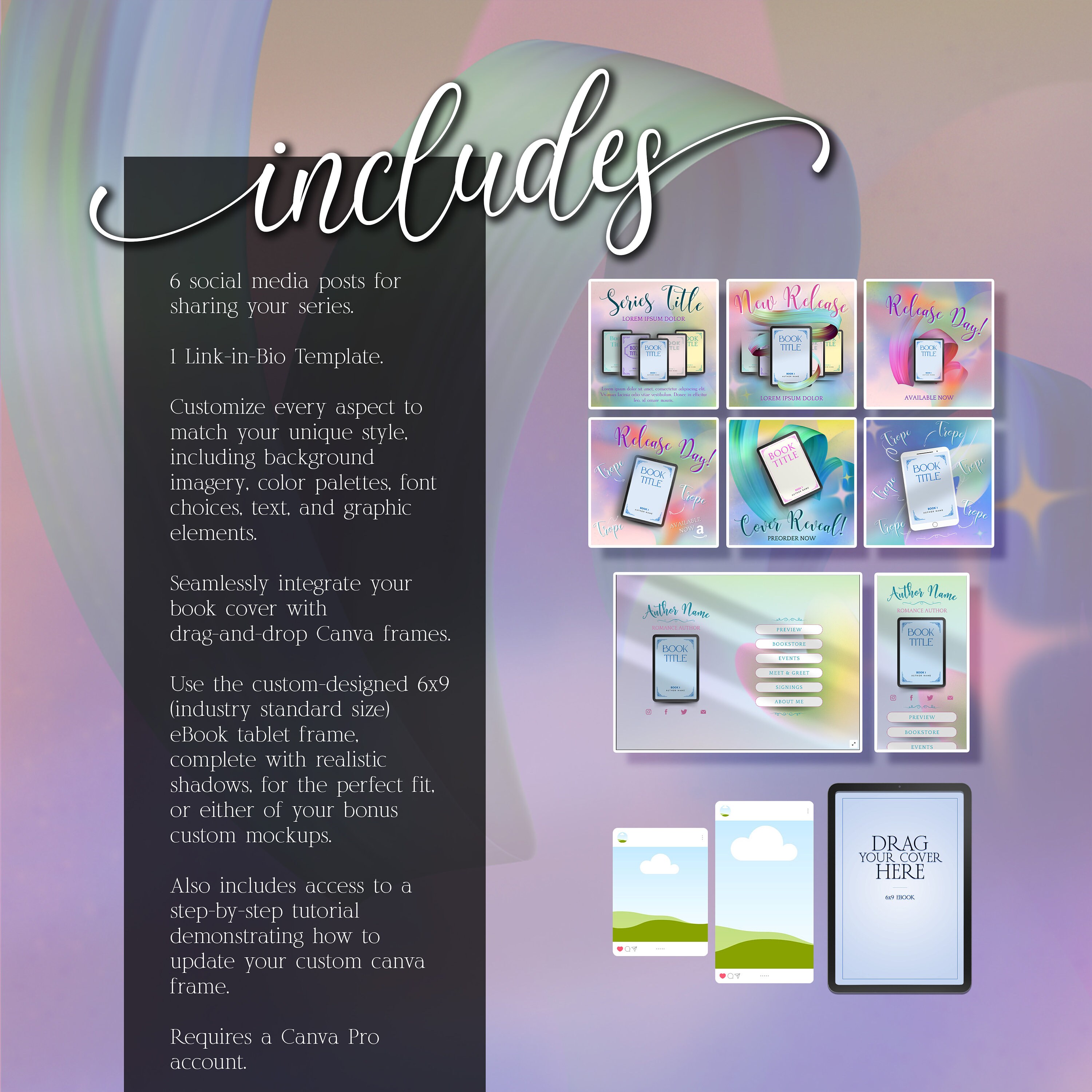 At First Glance: 6 Eye Catching Templates to Captivate Readers & Sell ...