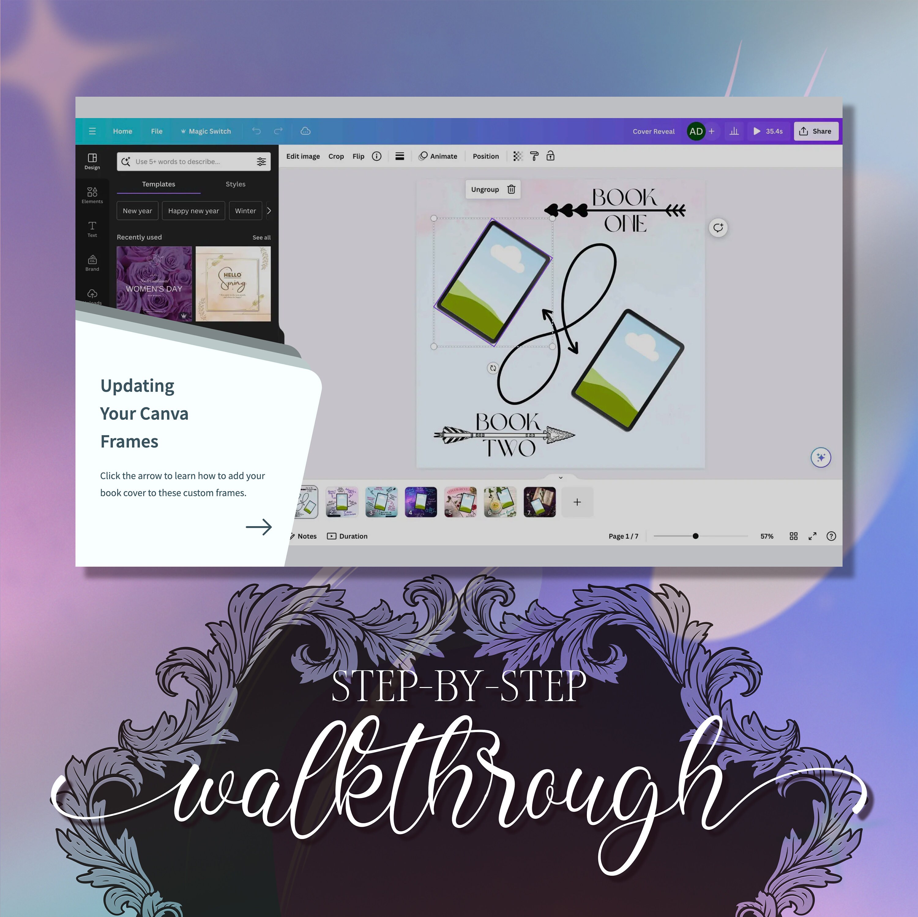 At First Glance: 6 Eye Catching Templates to Captivate Readers & Sell ...