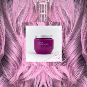 Pastel Silver Rose hair color, damage-free hair dye (200 ml)