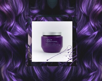 Intense Violet Purple  hair color, damage-free hair dye (200 ml)