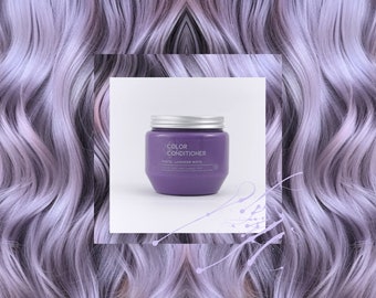 Tinte para el cabello Pastel Lavender White/rubio, color de cabello platino, color de cabello vegano y libre de crueldad animal (200 ml)